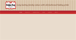 Desktop Screenshot of koffeekupbakery.com