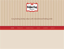 Tablet Screenshot of koffeekupbakery.com